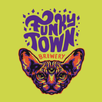 funky town logo