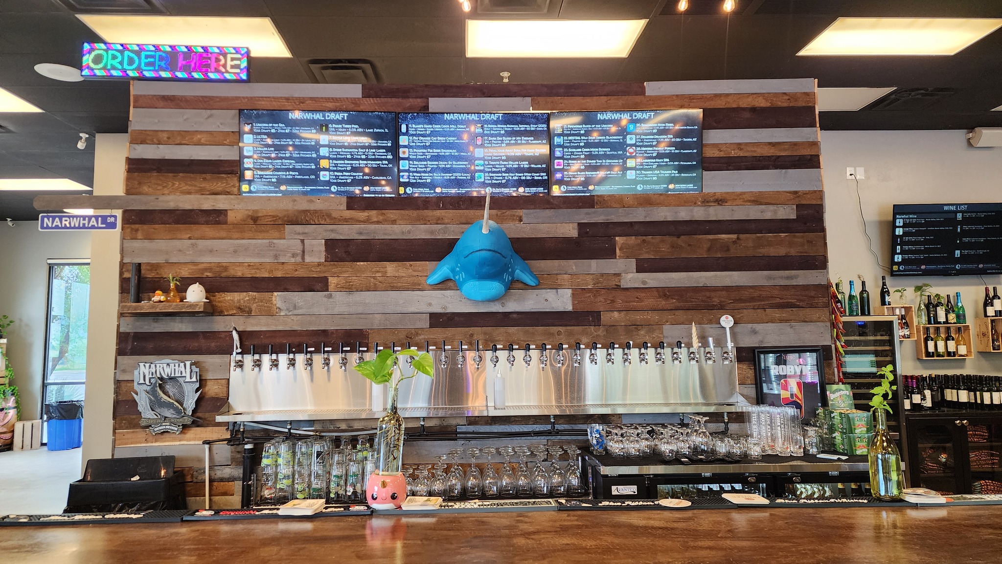 The Narwhal Taproom & Bottleshop (coming soon)